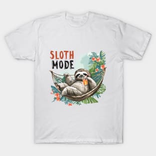 Sloth Mode: Lazy Paradise T-Shirt